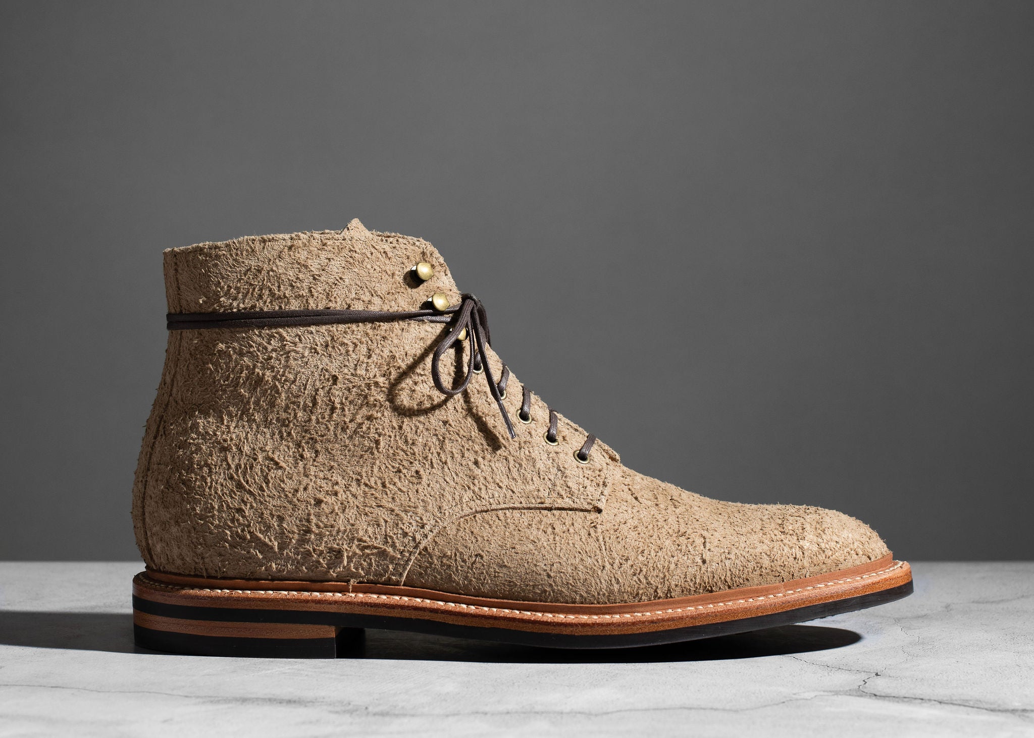 Edward Boot Milkshake Rough Suede - Main Image