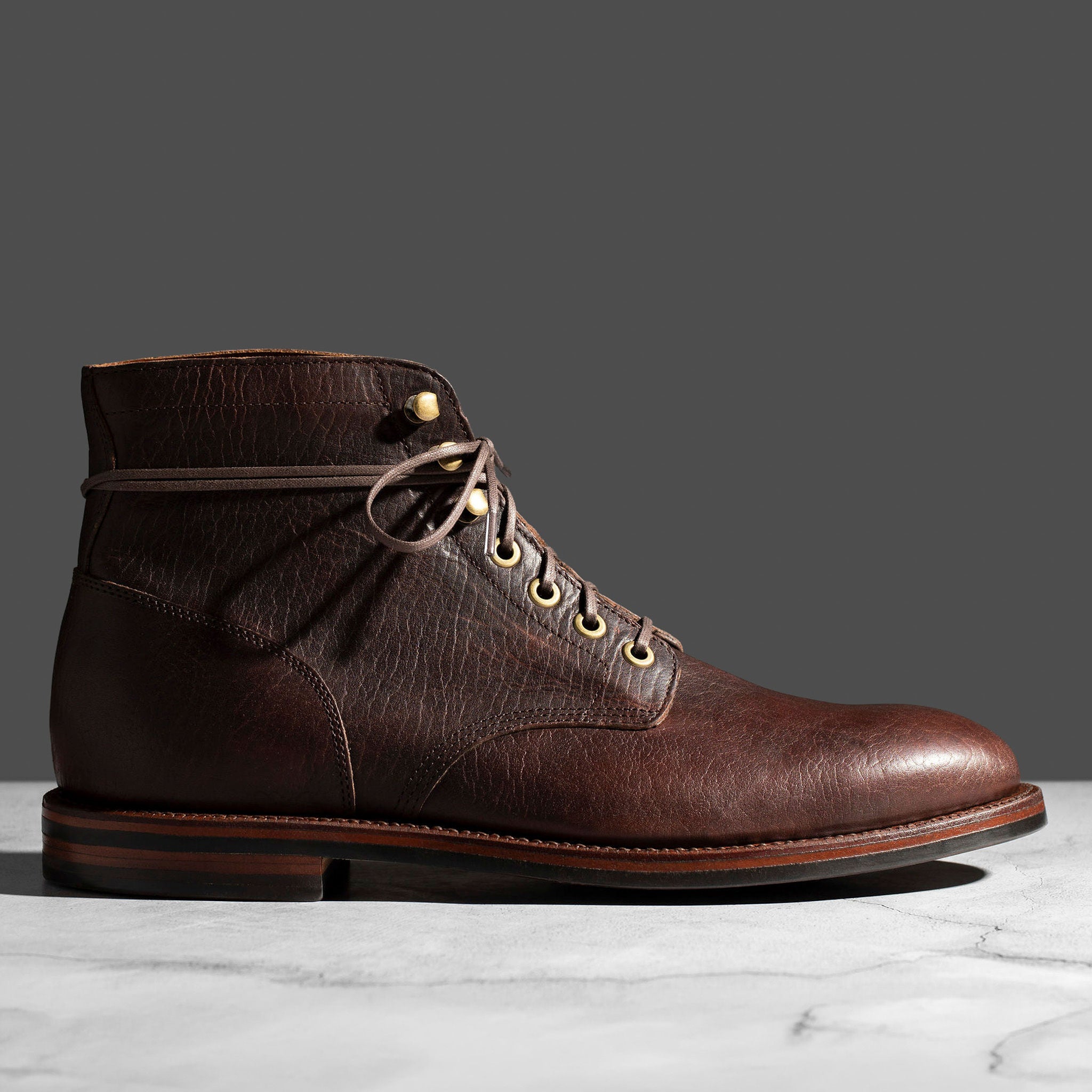 Diesel Boot Mahogany Shrunken Calf
