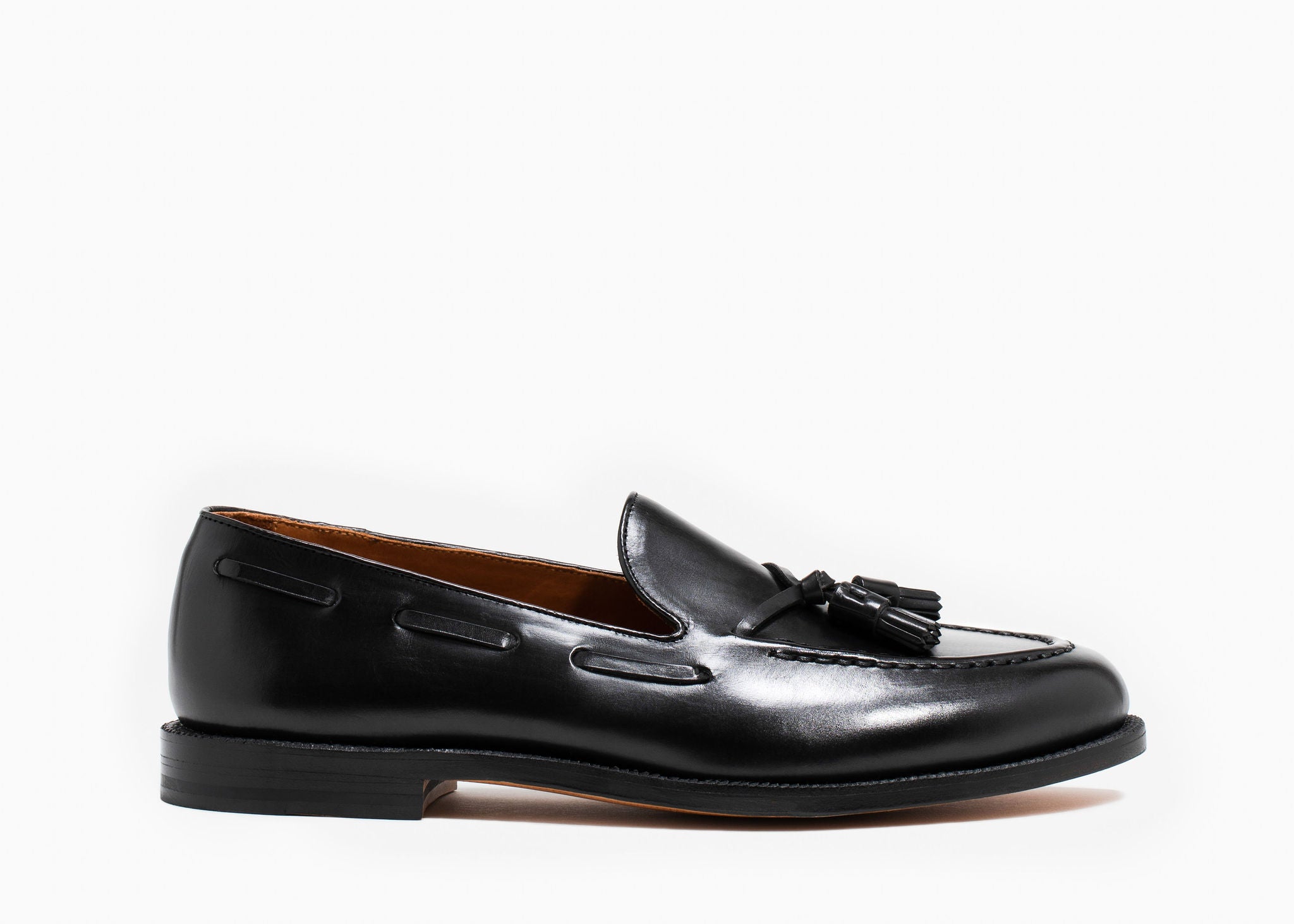 Tassel Loafer Black Calf - Main Image