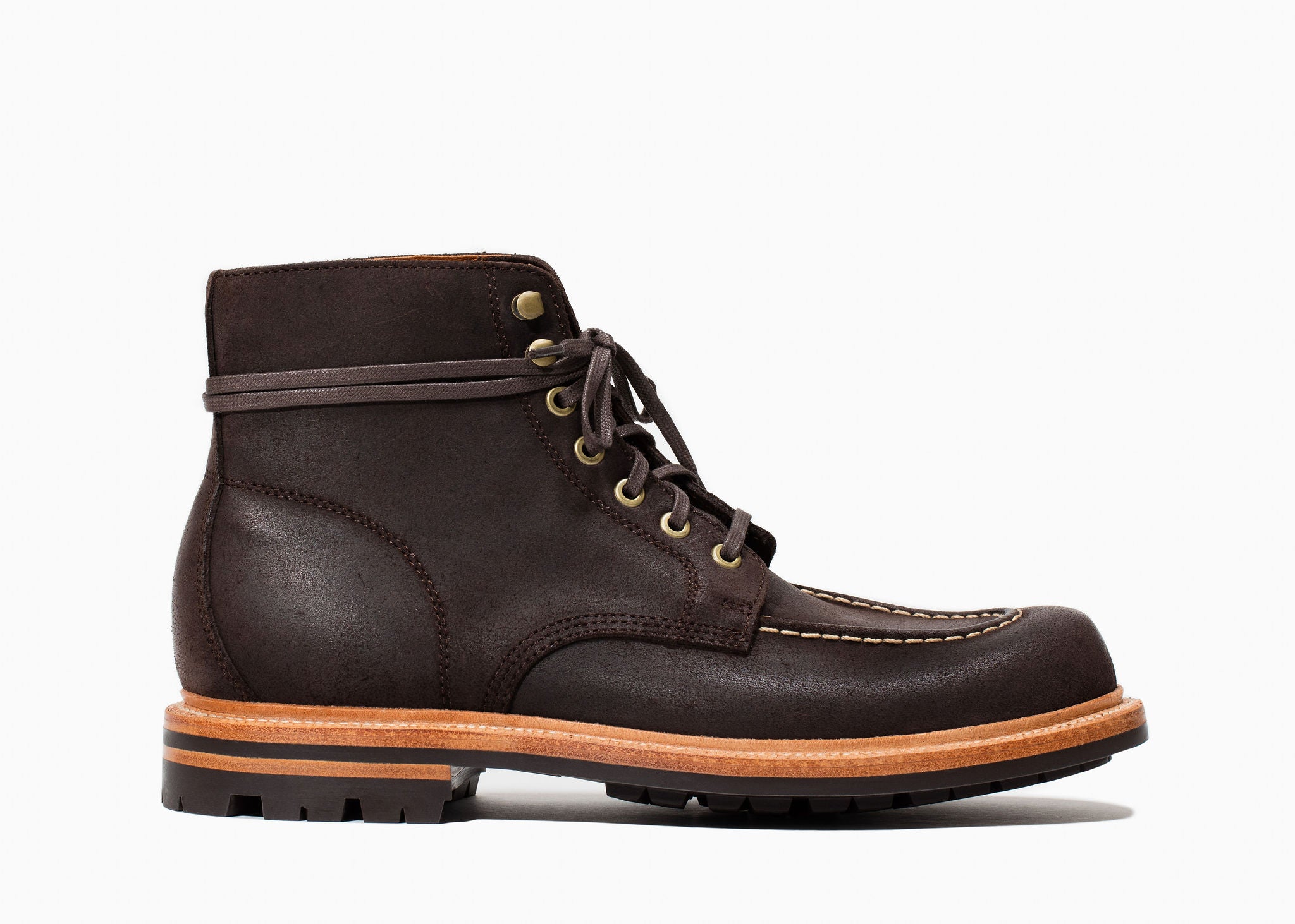 Brass Boot Earth Waxed Commander - Main Image