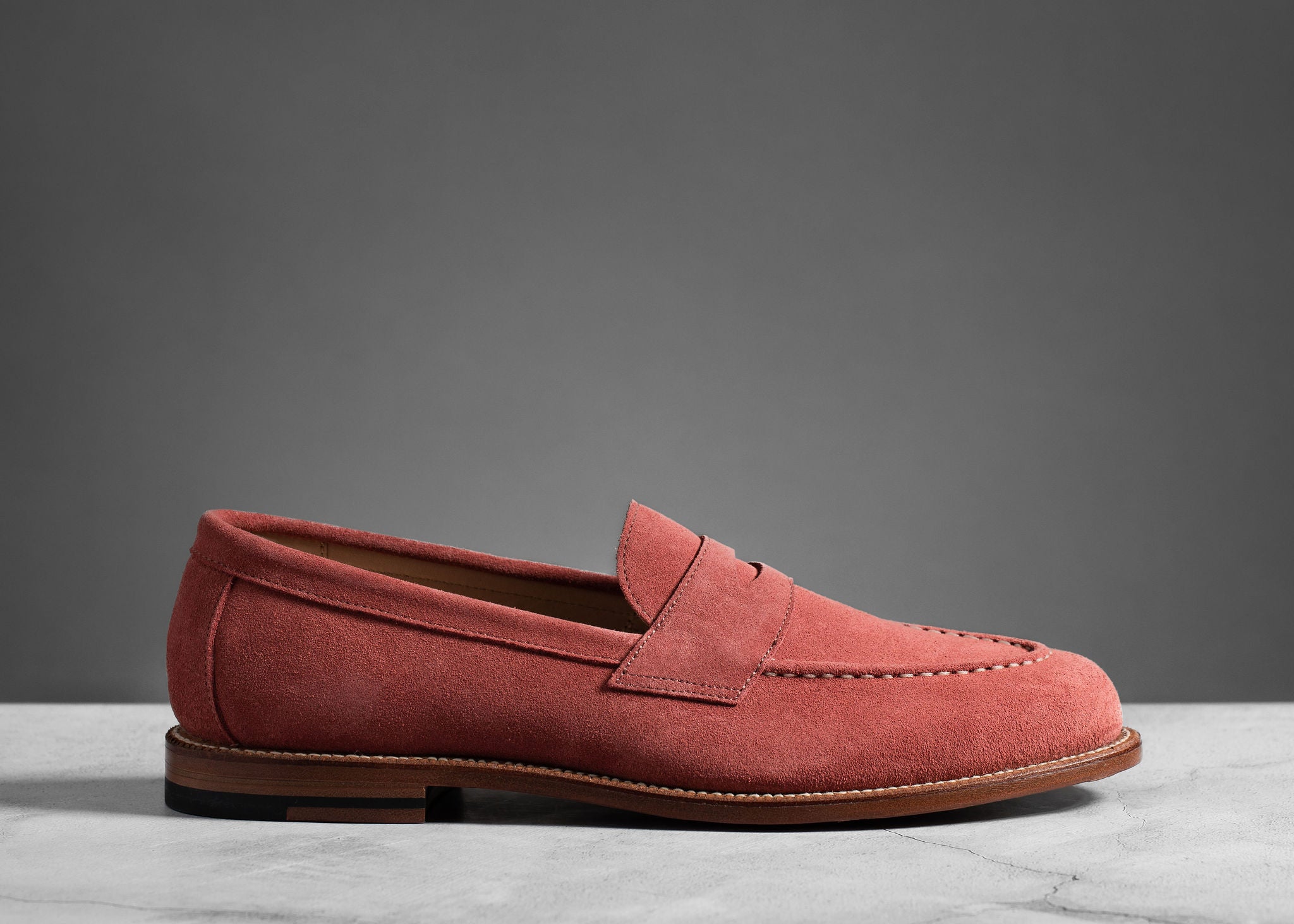 Traveler Penny Coral Suede - Main Image