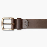Crimson Chromexcel Leather Belt