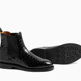 Coming Soon | Josephine Chelsea Black Croc
