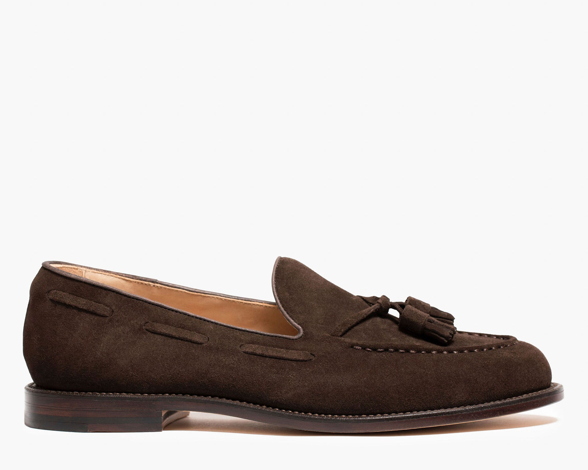 (Official) Grant Stone | Tassel Loafer Espresso Suede - 8.5 / D (Official) Grant Stone | Tassel Loafer Espresso Suede - 8.5 / D