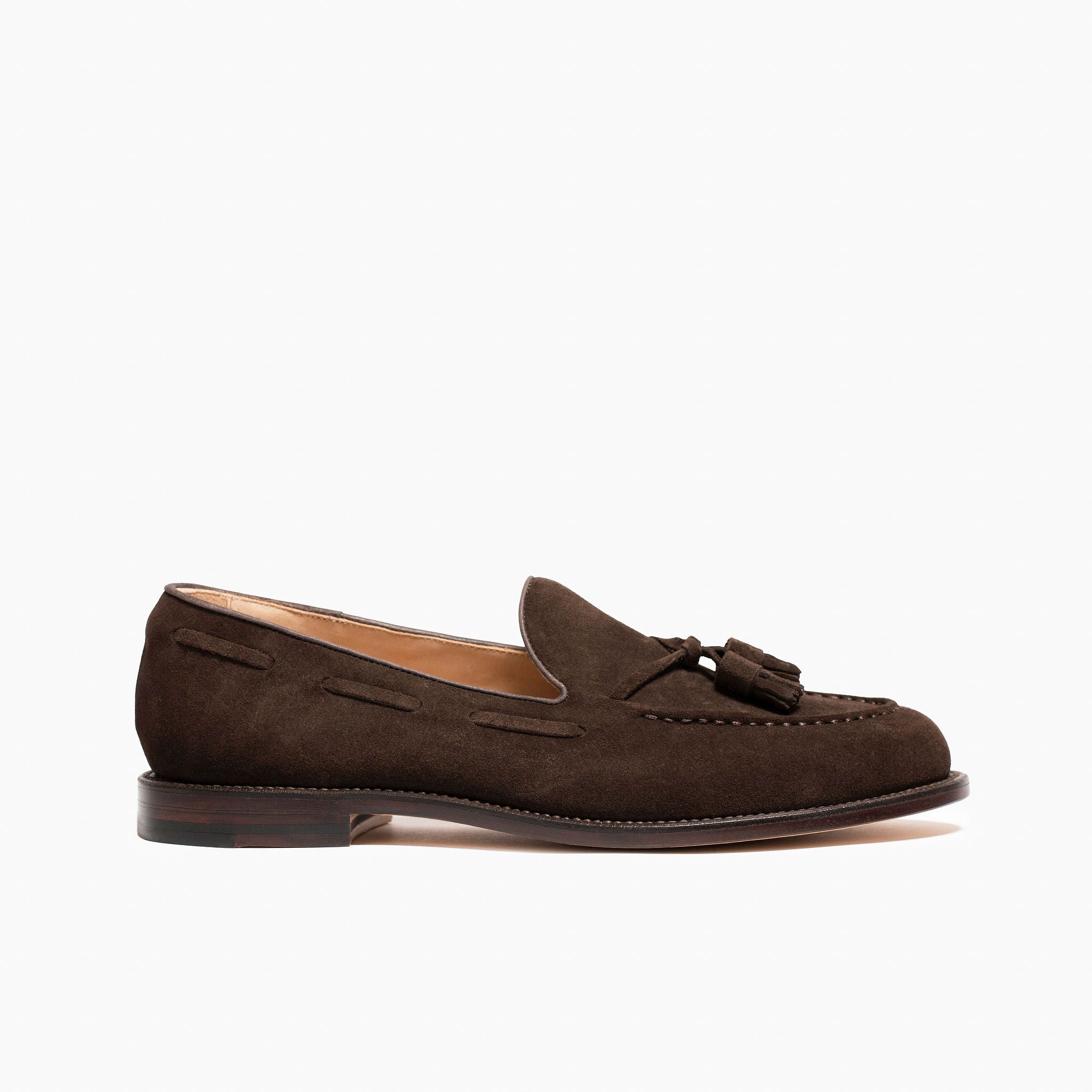 Tassel Loafer Espresso Suede