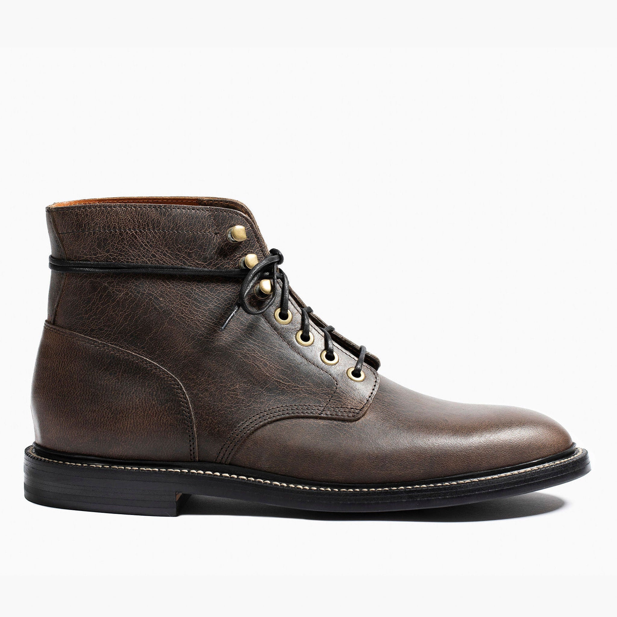 DBA Interstellar Overd ハンドメイド クローン品 Diesel Boot Black Waxed Deer