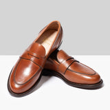 Clara Penny Loafer Chestnut Calf