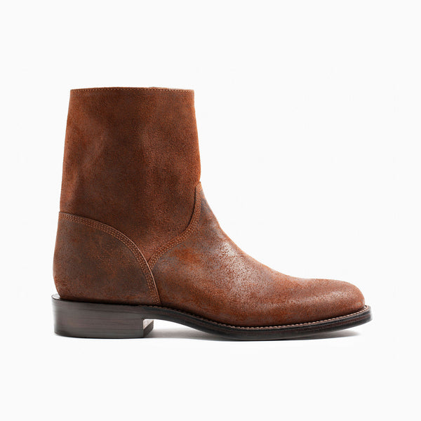 Elias Side-Zip Dark Oak Roughout