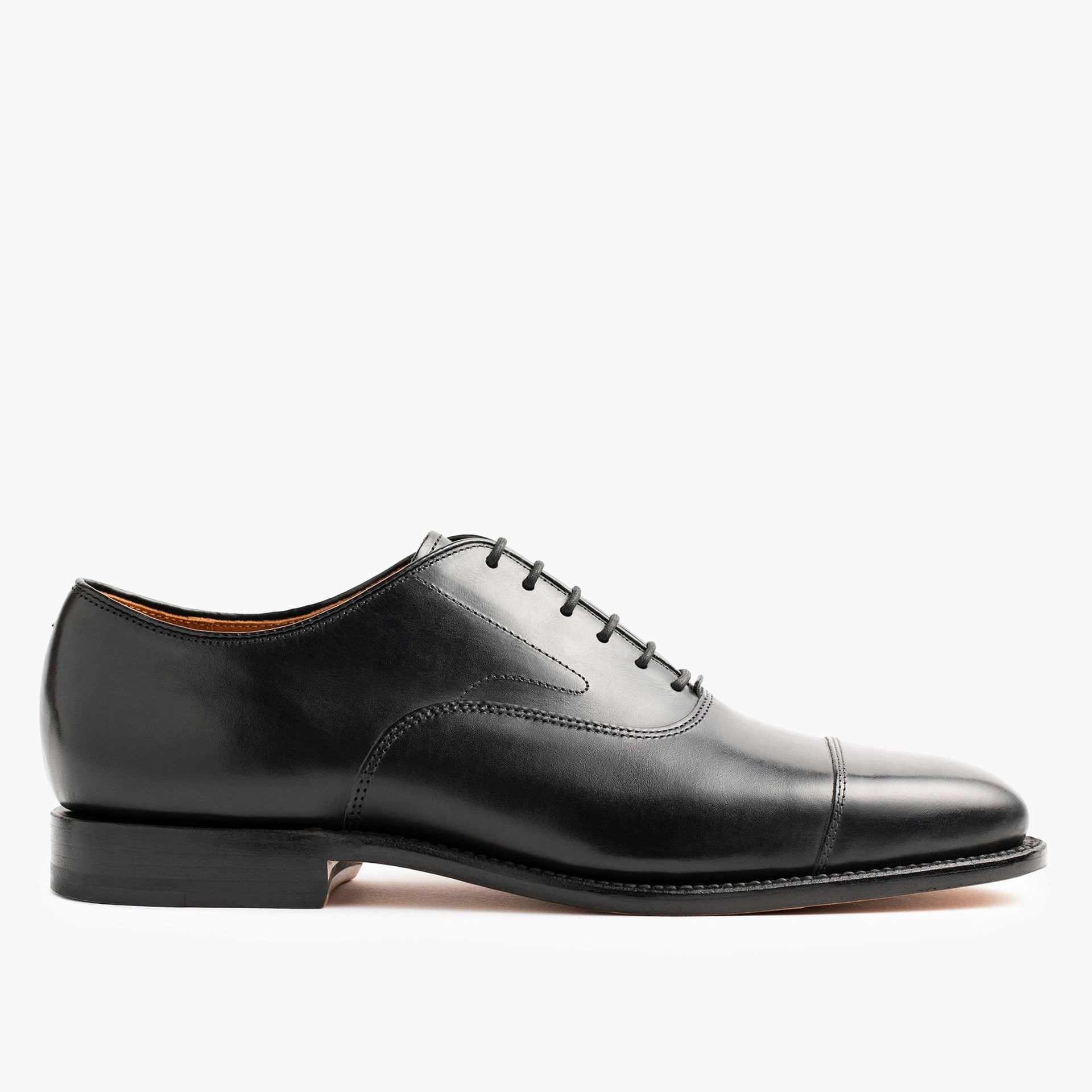 Cap Toe Oxford - Black Calf Cap Toe Oxford - Black Calf