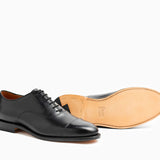 Coming Soon | Cap Toe Oxford - Black Calf