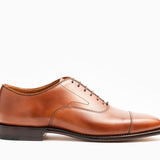 Coming Soon | Cap Toe Oxford - Chestnut Calf
