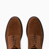 Unlined Derby Bourbon Suede