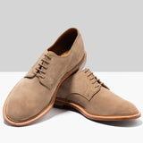 Coming Soon | Unlined Derby Sand Suede