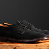 Coming Soon | Unlined Derby Black Suede