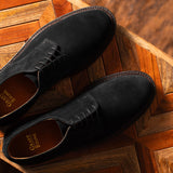 Coming Soon | Unlined Derby Black Suede
