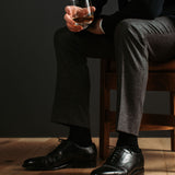 Cap Toe Oxford - Black Calf