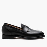 Clara Penny Loafer Black Calf