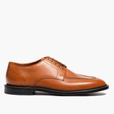 Moc Toe Derby Saddle Tan