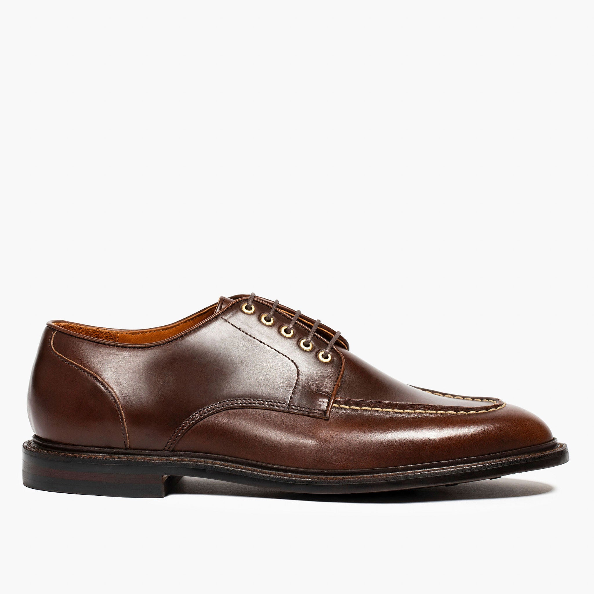 ちば様【KICKIN YOUTH】Mohican Derby Shoes Moc Toe Derby Crimson Chromexcel