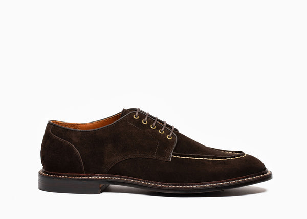 VINCE | wellington suede moc toe derby, size 9 Vince Westwood PLain Toe Derby (Men) | Nordstrom main image 3