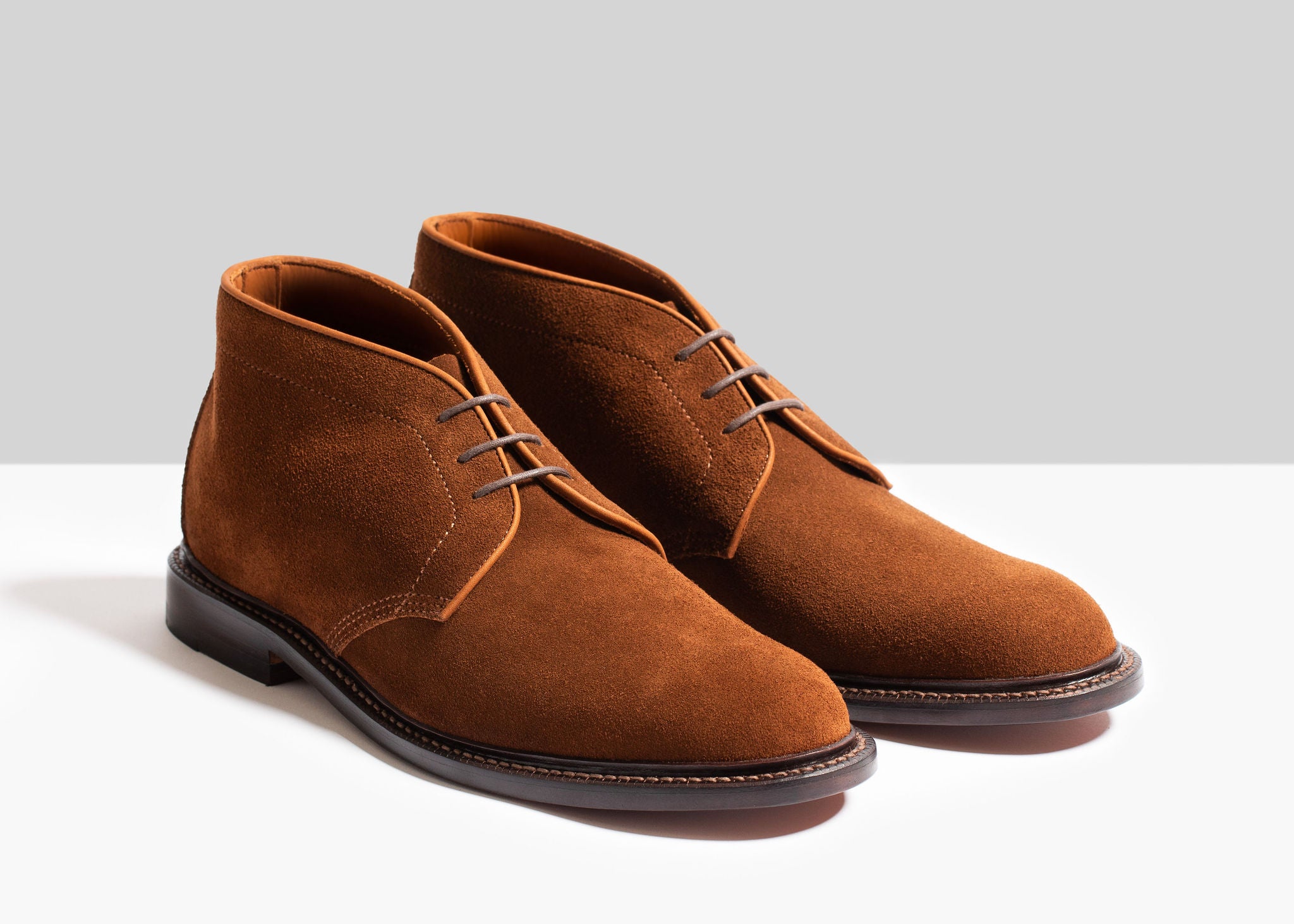 Unlined Chukka - Bourbon Suede
