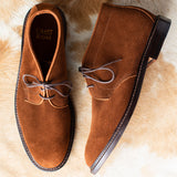 Unlined Chukka - Bourbon Suede
