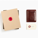 10-Year Anniversary Wallet - Garnet Shell Cordovan