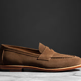 Pre-Order | Traveler Penny Loafer Husk Suede