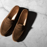 Pre-Order | Traveler Penny Loafer Husk Suede