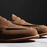 Pre-Order | Traveler Penny Loafer Husk Suede