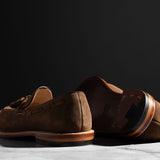 Pre-Order | Tassel Loafer Husk Suede