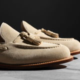 Pre-Order | Tassel Loafer Safari Suede