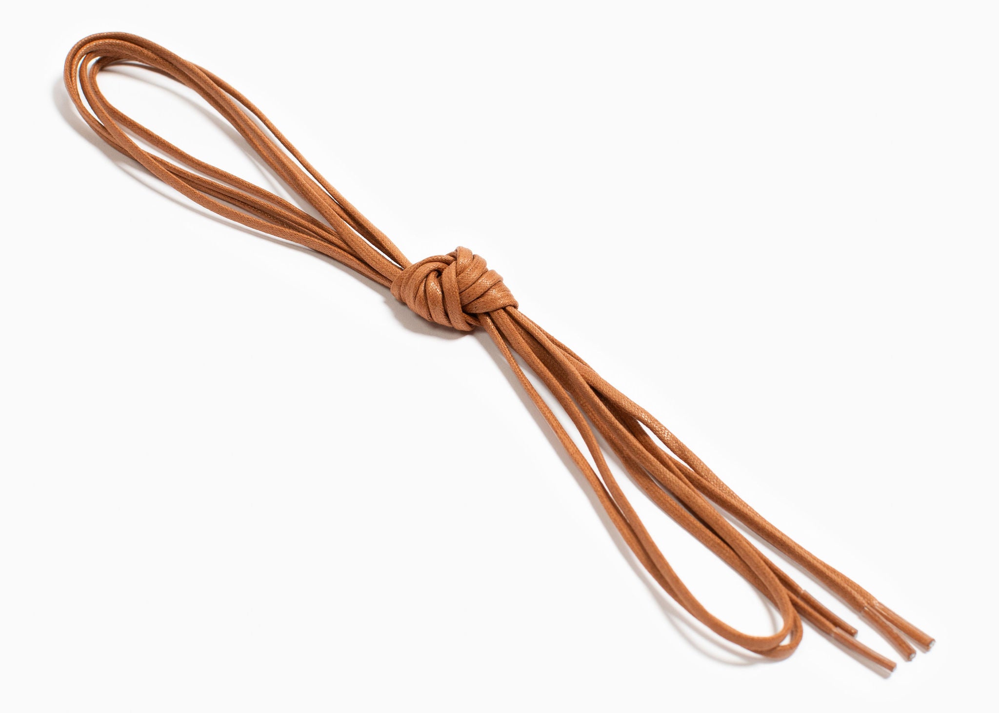 (Official) Grant Stone | 54" Waxed Cotton Laces - Whiskey / Round Thin (Official) Grant Stone | 54" Waxed Cotton Laces - Whiskey / Round Thin