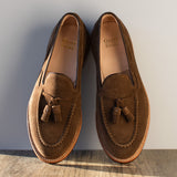 Pre-Order | Tassel Loafer Husk Suede