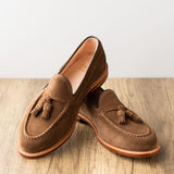 Pre-Order | Tassel Loafer Husk Suede