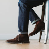 Unlined Chukka - Espresso Suede