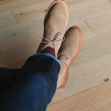 Unlined Chukka - Sand Suede