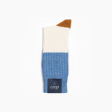 Corgi x Grant Stone Lightweight Cotton Sock – Blue