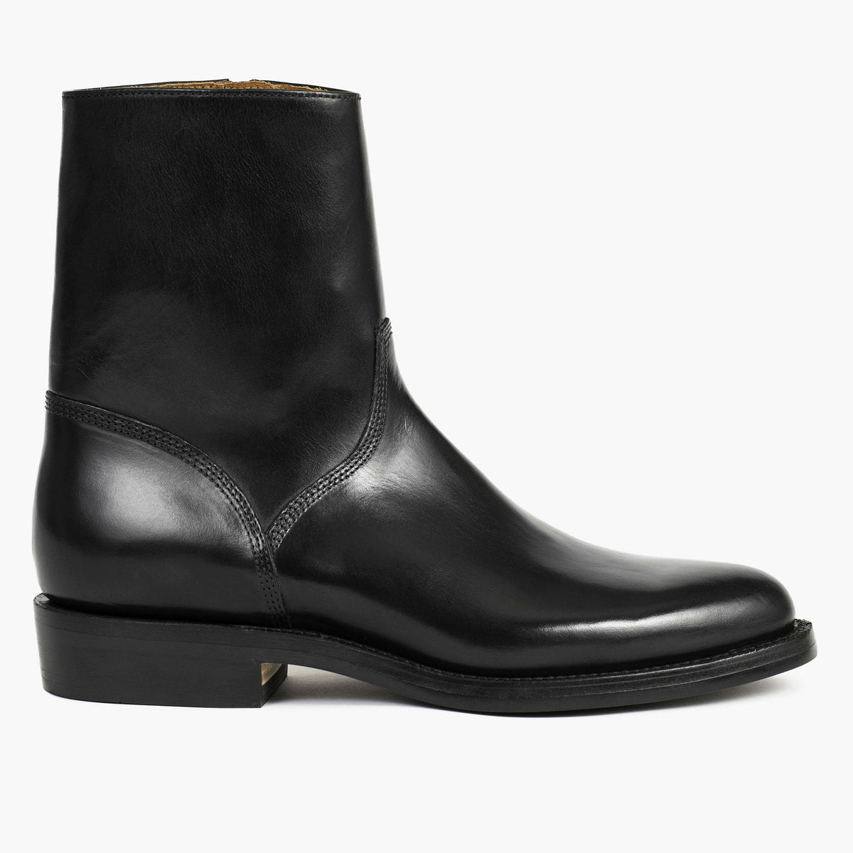 Elias Side-Zip Black Chromexcel