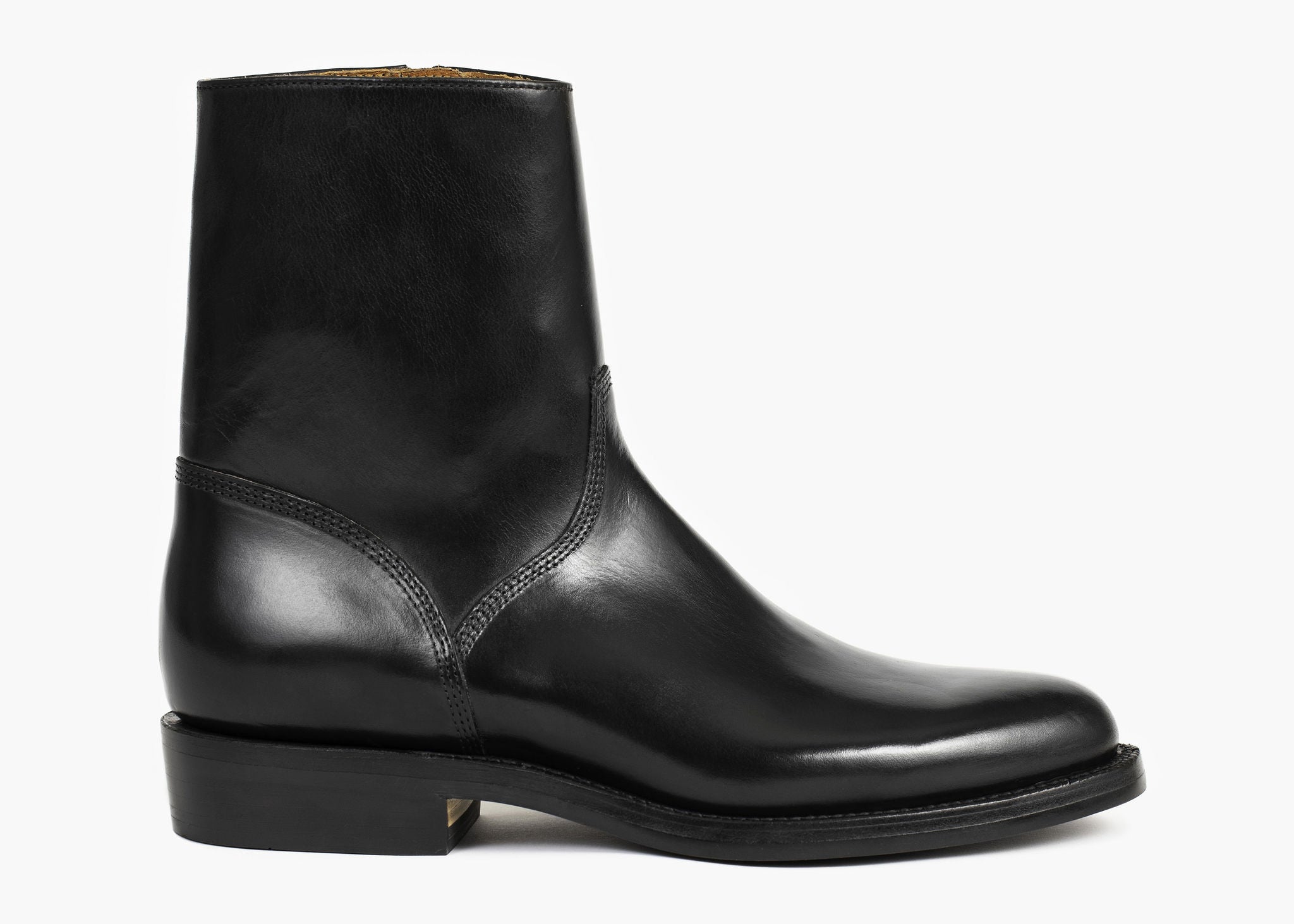 Elias Side-Zip Black Chromexcel