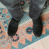 Unlined Derby Black Suede