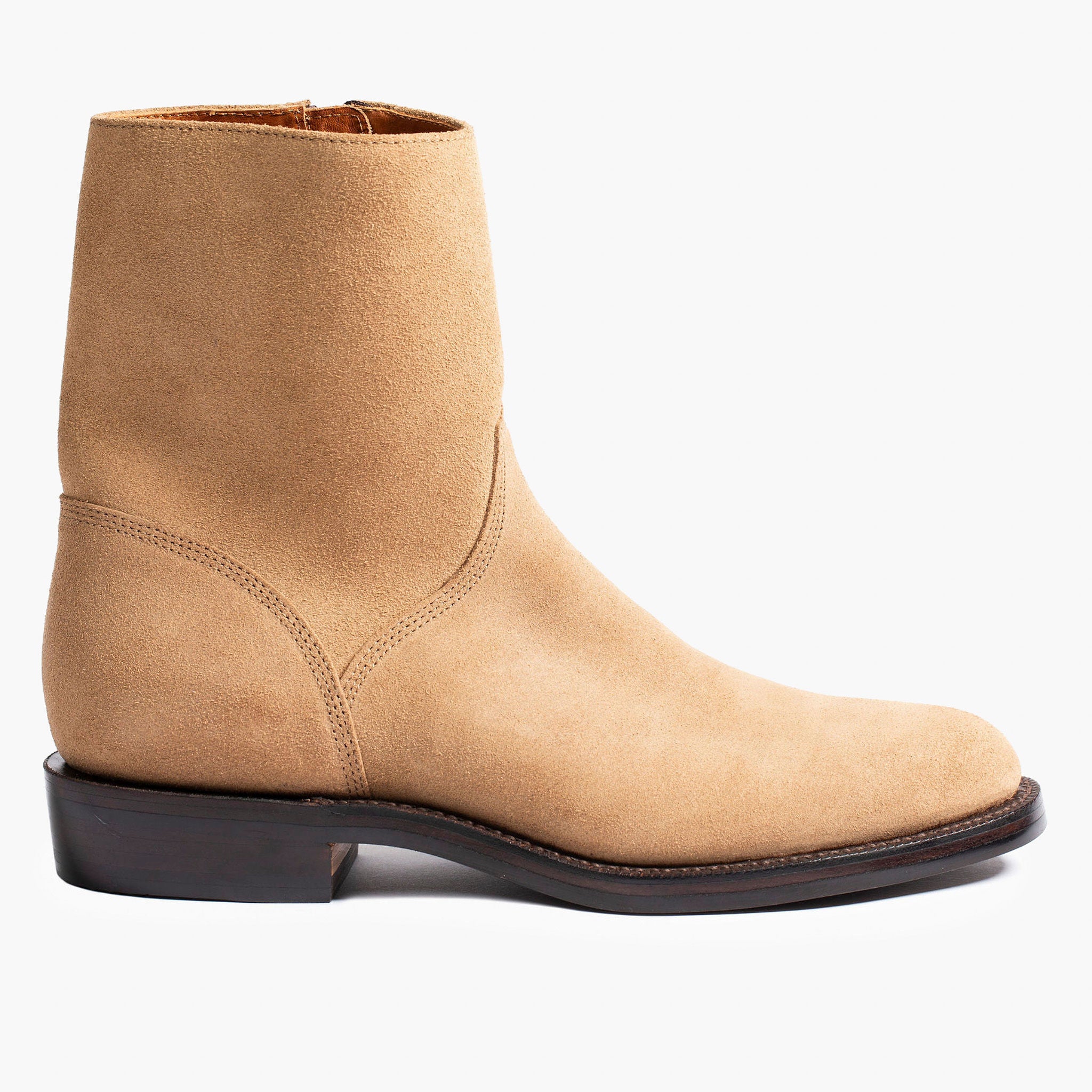 Elias Side-Zip Natural Roughout Chromexcel