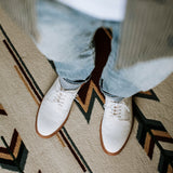 Lily White Suede Buck