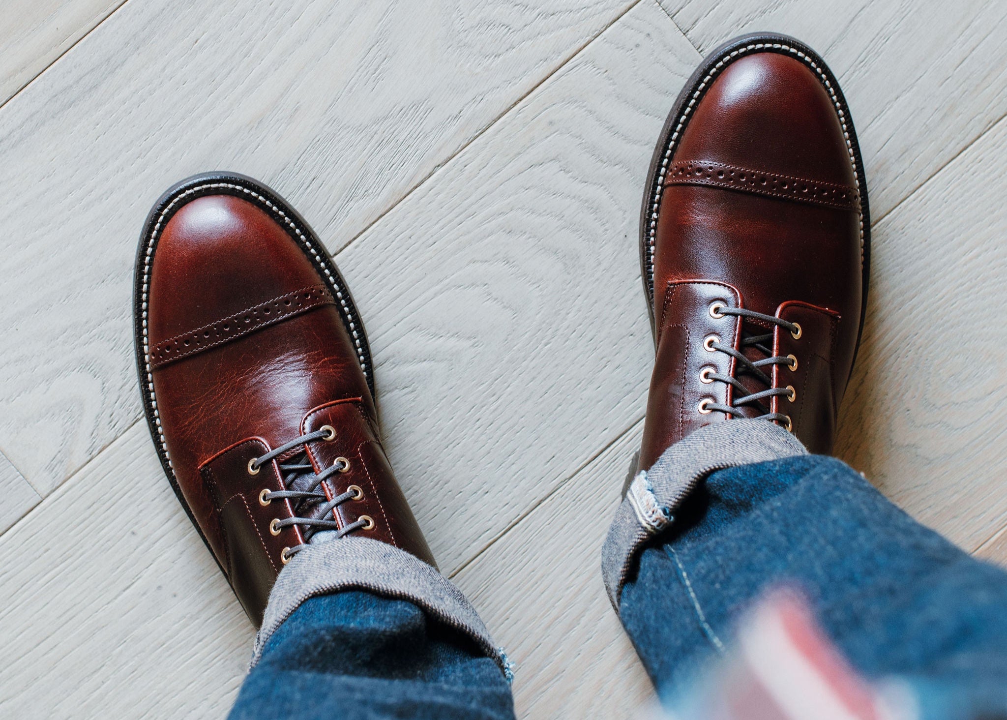 Garrison Boot Red Waxed Deer