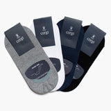 Corgi x Grant Stone Cotton No Show Sock