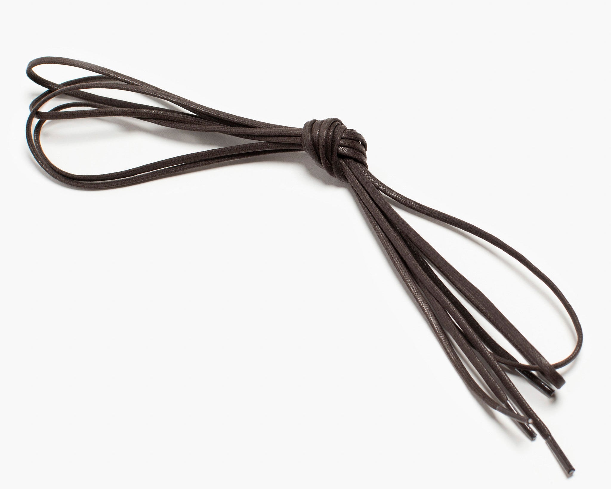 (Official) Grant Stone | 54" Waxed Cotton Laces - Brown / Round Thin (Official) Grant Stone | 54" Waxed Cotton Laces - Brown / Round Thin