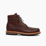 Brass Boot Dark Burgundy Kudu