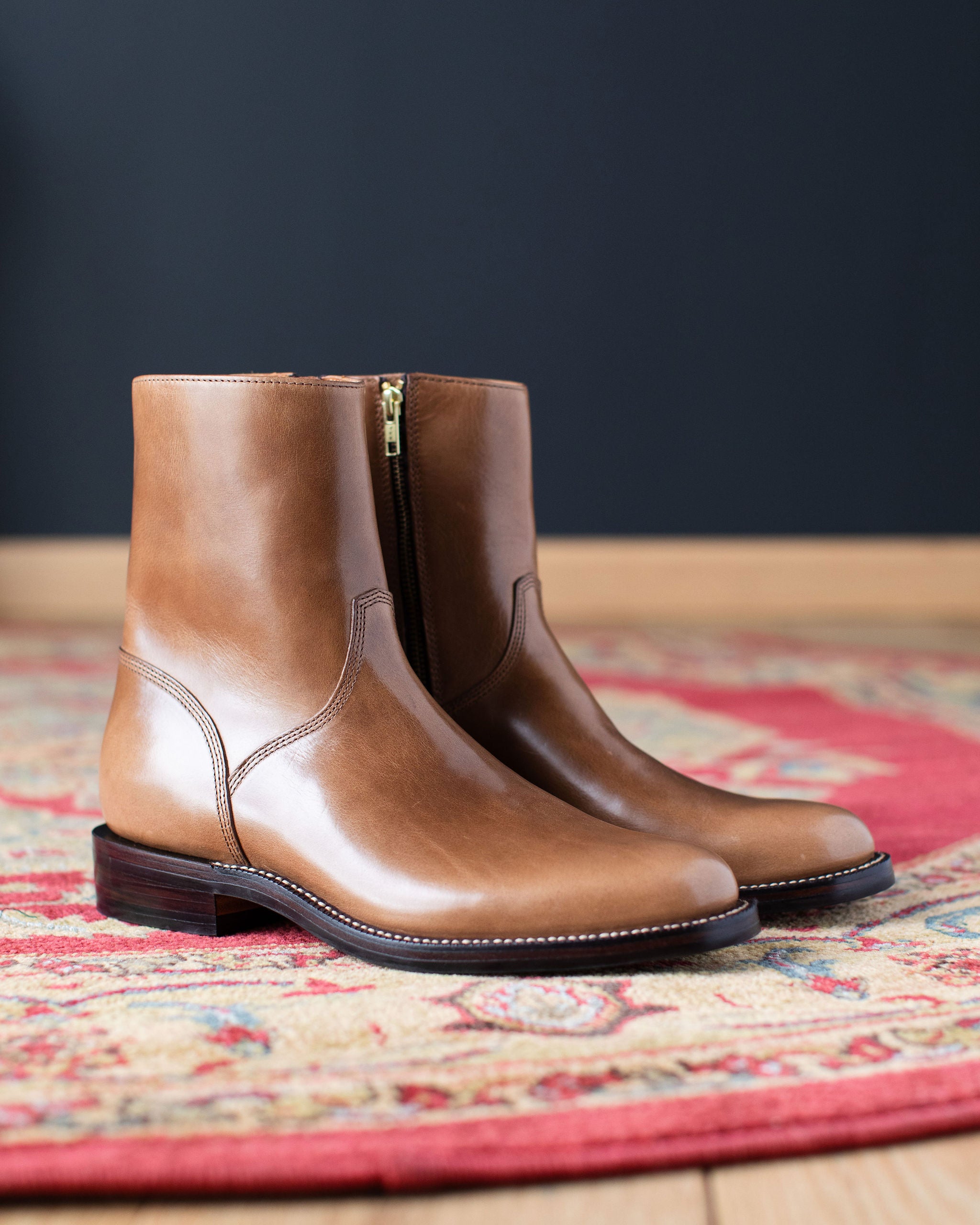 Elias Side-Zip Black Chromexcel