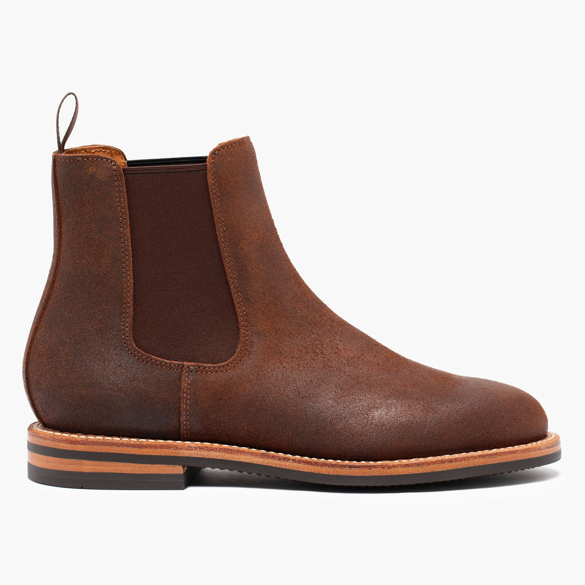 Josephine Chelsea Boot Dark Oak Roughout