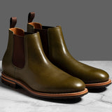 Pre-Order Coming Soon | Chelsea Boot - Olive Minerva Box